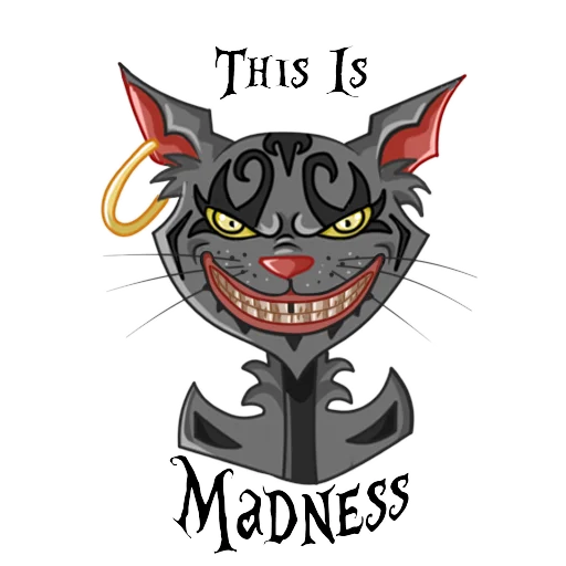 😼 Стикер «Alice Madness Returns» для Telegram