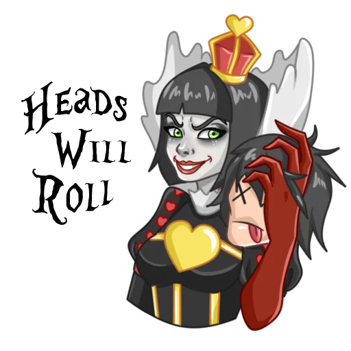 😡 Стикер «Alice Madness Returns» для Telegram
