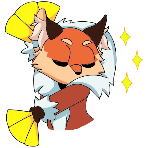 ☺️ Эмодзи «Лиса Алиса» для Telegram