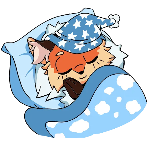 😴 Эмодзи «Лиса Алиса» для Telegram