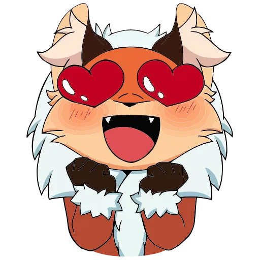 😍 Эмодзи «Лиса Алиса» для Telegram
