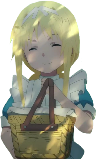 😊 Стикер «Alice Zuberg» для Telegram