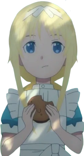 🍪 Стикер «Alice Zuberg» для Telegram