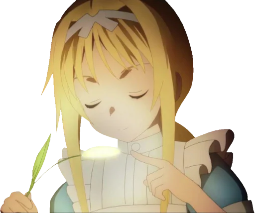 💡 Стикер «Alice Zuberg» для Telegram