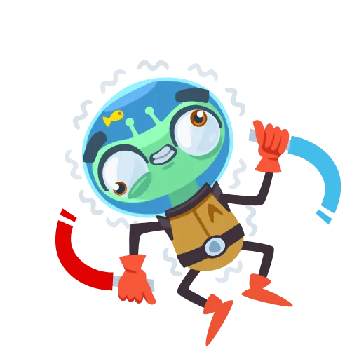 ⚡️ Стикер «Alien Grisha» для Telegram