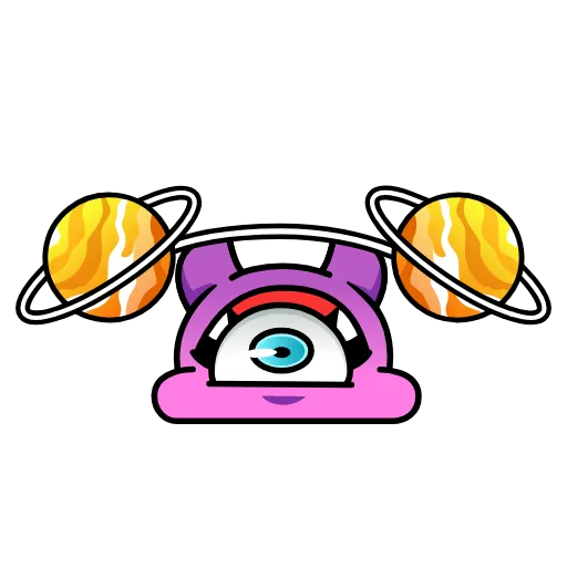 ⭐ Стикер «Инопланетянин» для Telegram