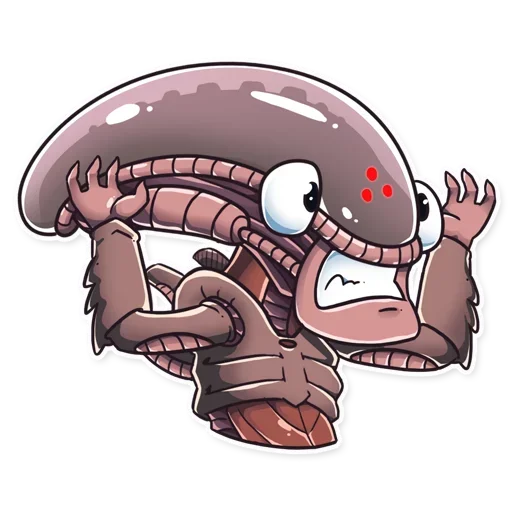 😱 Стикер «Alien Romulus» для Telegram