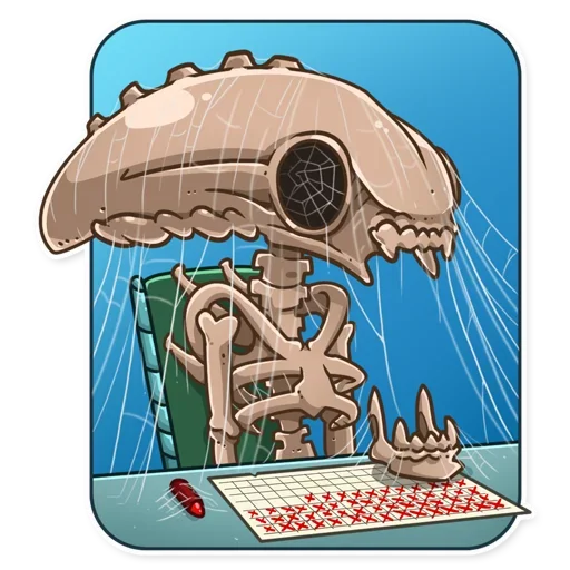 ☠ Стикер «Alien Romulus» для Telegram