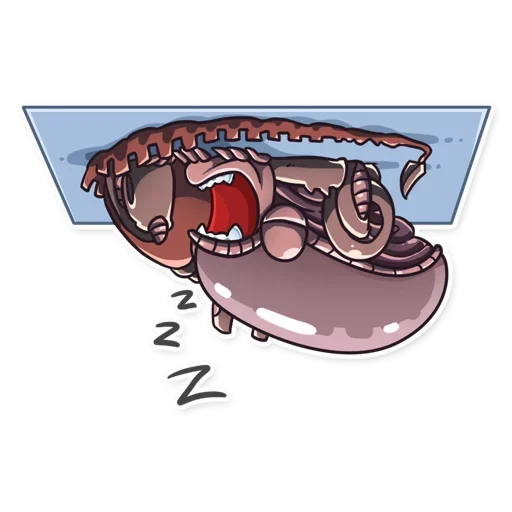 😴 Стикер «Alien Romulus» для Telegram