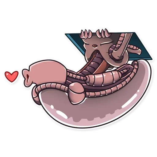 😘 Стикер «Alien Romulus» для Telegram