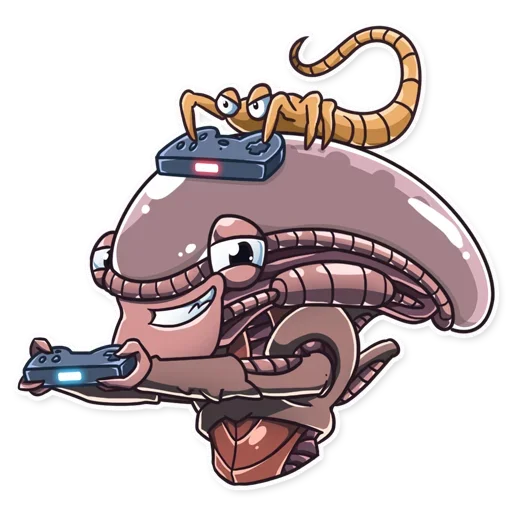 🎮 Стикер «Alien Romulus» для Telegram