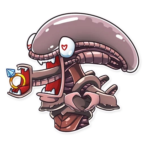 💍 Стикер «Alien Romulus» для Telegram