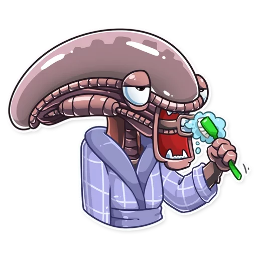😒 Стикер «Alien Romulus» для Telegram