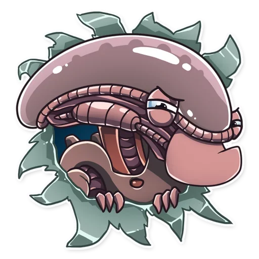😠 Стикер «Alien Romulus» для Telegram