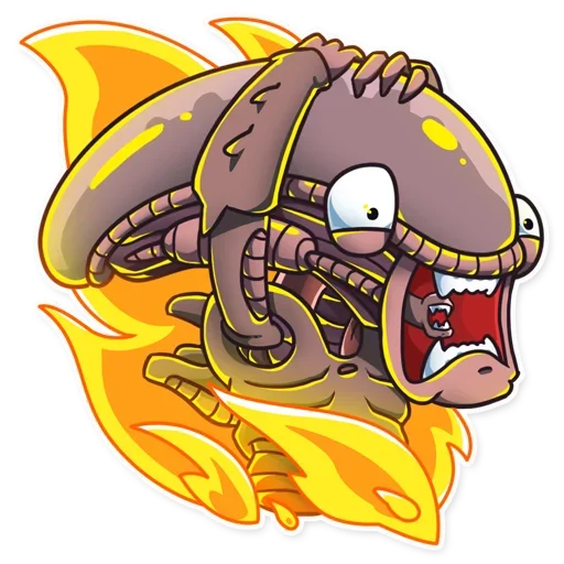 😨 Стикер «Alien Romulus» для Telegram