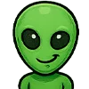 😏 Эмодзи «Пришелец» для Telegram