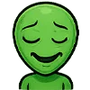 😌 Эмодзи «Пришелец» для Telegram