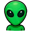 😶 Эмодзи «Пришелец» для Telegram