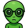 🤓 Эмодзи «Пришелец» для Telegram