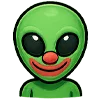 🤡 Эмодзи «Пришелец» для Telegram