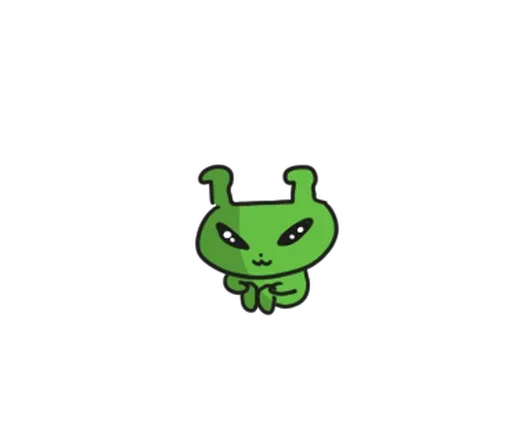 🙂 Стикер «Alien Bunny» для Telegram