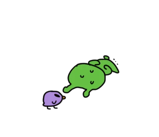 🫠 Стикер «Alien Bunny» для Telegram