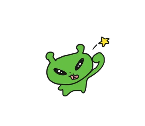 🤪 Стикер «Alien Bunny» для Telegram