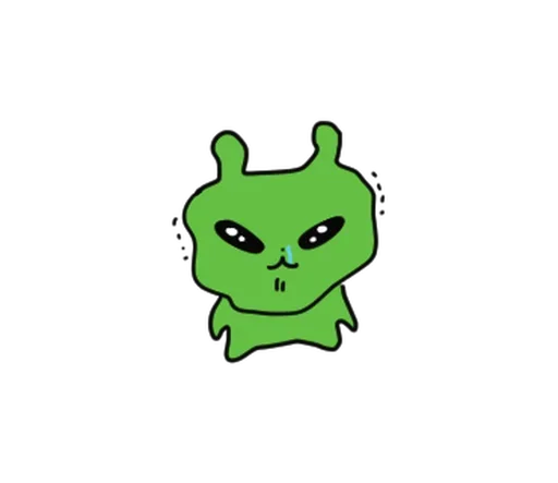🤧 Стикер «Alien Bunny» для Telegram
