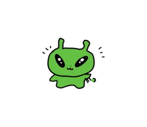 Стикерпак Alien Bunny для Telegram