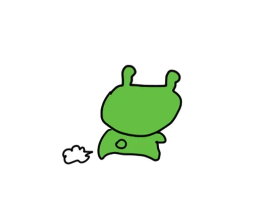 🏃‍♂️ Стикер «Alien Bunny» для Telegram