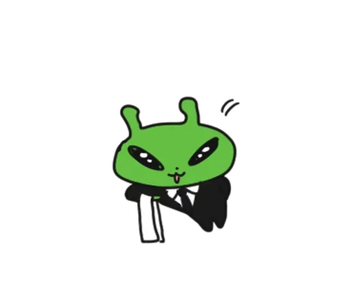 🤵 Стикер «Alien Bunny» для Telegram