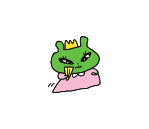 👸 Стикер «Alien Bunny» для Telegram