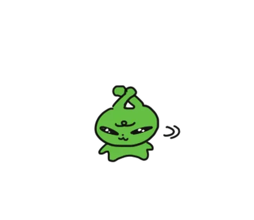 🤨 Стикер «Alien Bunny» для Telegram
