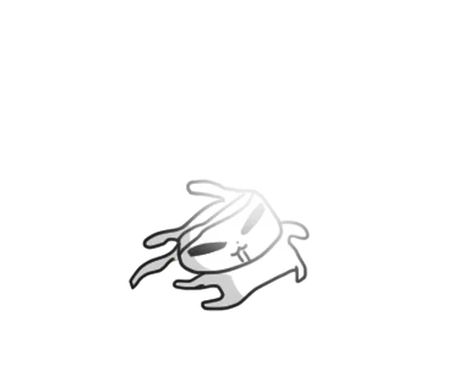 😱 Стикер «Alien Bunny» для Telegram