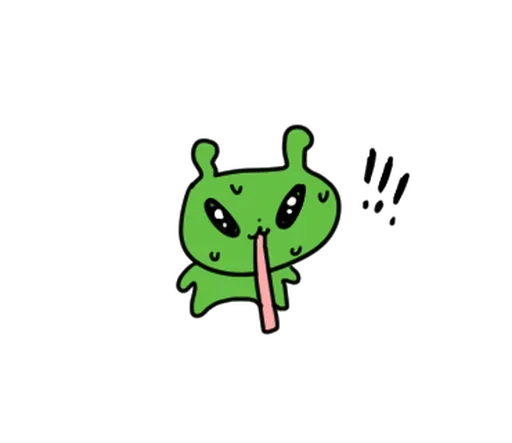 😋 Стикер «Alien Bunny» для Telegram