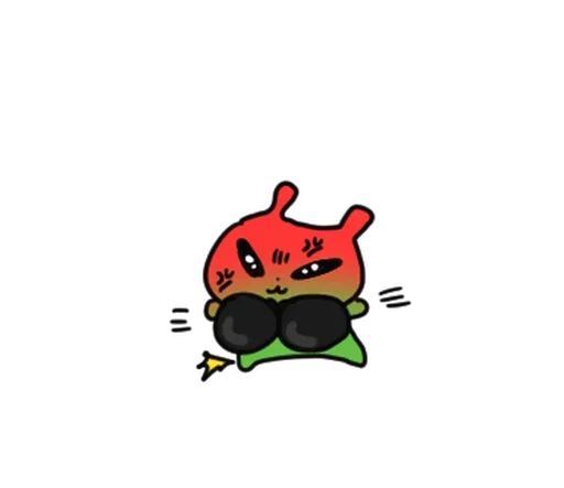 😡 Стикер «Alien Bunny» для Telegram
