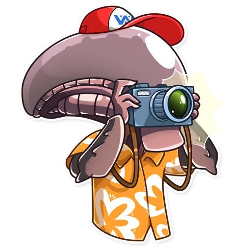📸 Стикер «Al the Alien» для Telegram