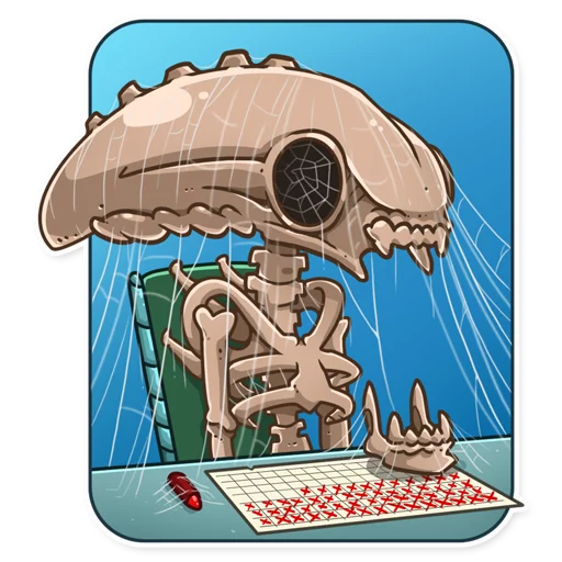 ☠ Стикер «Al the Alien» для Telegram
