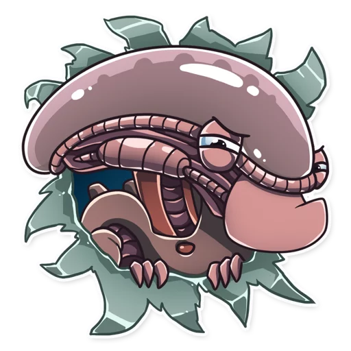😠 Стикер «Al the Alien» для Telegram