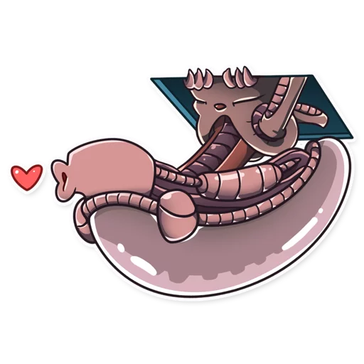 😘 Стикер «Al the Alien» для Telegram