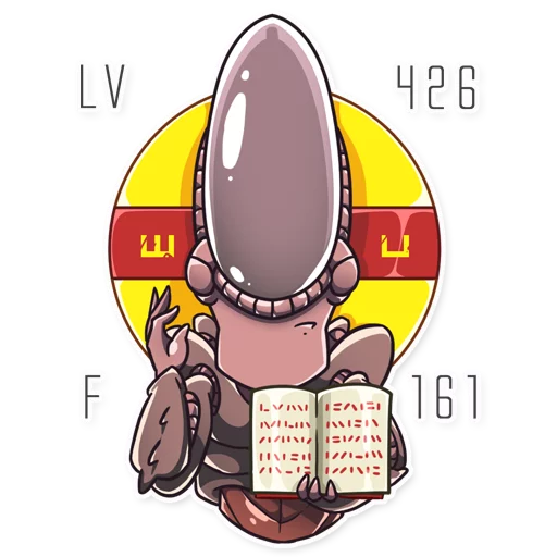 😇 Стикер «Al the Alien» для Telegram