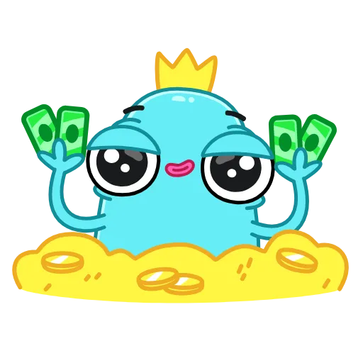 🤑 Стикер «Alien» для Telegram