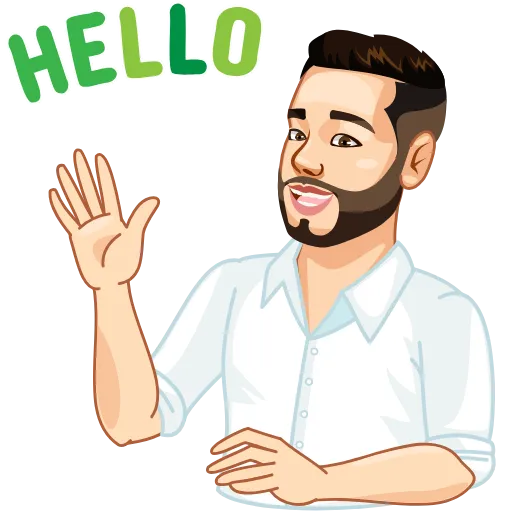 👋 Стикер «AlievTrade» для Telegram