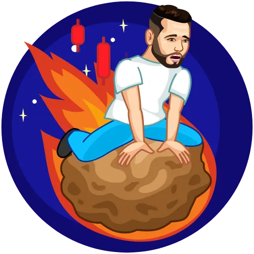 😮 Стикер «AlievTrade» для Telegram