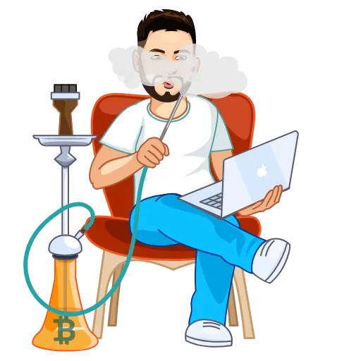 💨 Стикер «AlievTrade» для Telegram