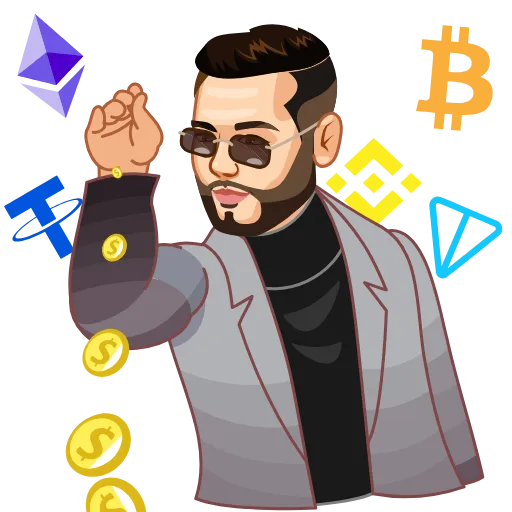 💸 Стикер «AlievTrade» для Telegram