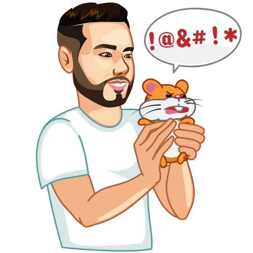 🐹 Стикер «AlievTrade» для Telegram