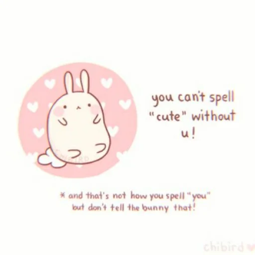 💗 Стикер «a lil reminder for u» для Telegram