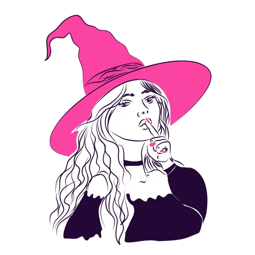 🤫 Эмодзи «witch» для Telegram