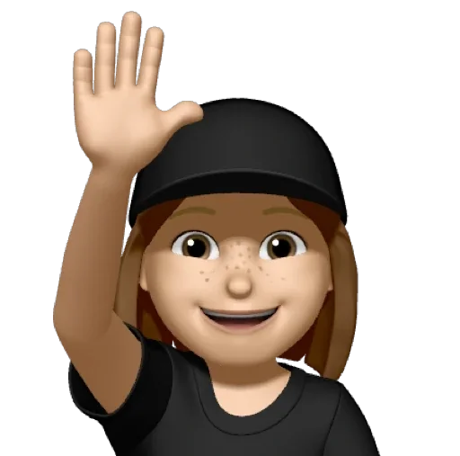 🙋‍♀️ Стикер «Emoticons» для Telegram